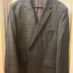 COPY - Gray Windowpane Blazer Modern Fit